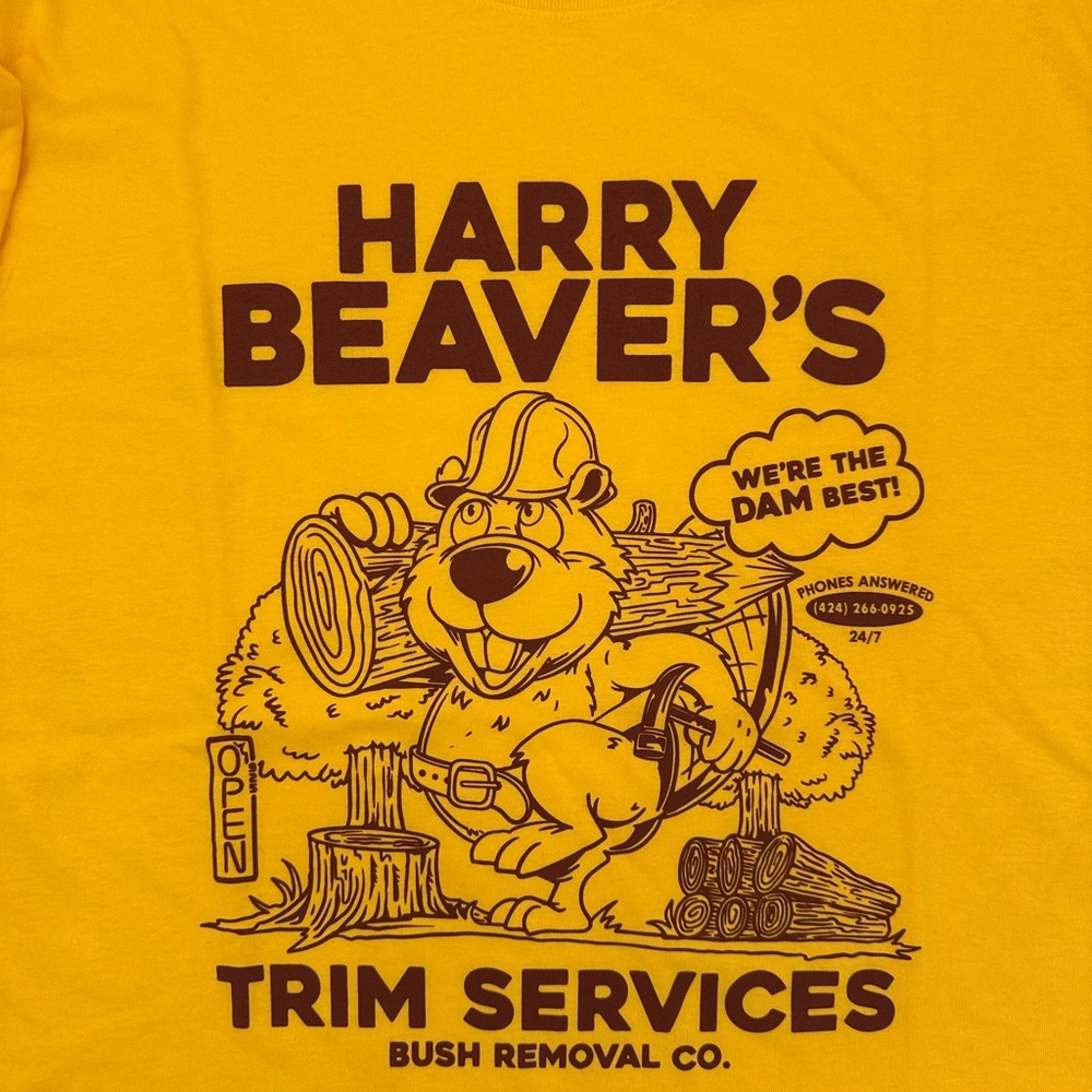 Yellow Graphic Tee